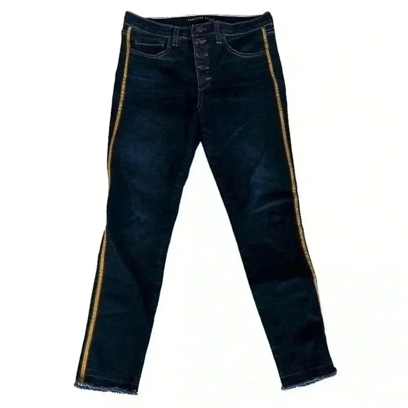 Veronica Beard Jeans size 28 Debbie 10" Skinny, Dark Vintage Wash - Picture 1 of 5